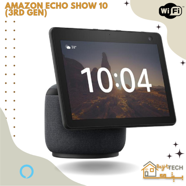 Dipos Pellicola Protettiva Opaca Per Echo Show 10 (3ª Gen) | 2 Pezzi, Vetro Flessibile 9H, Antiurto E Antiriflesso
